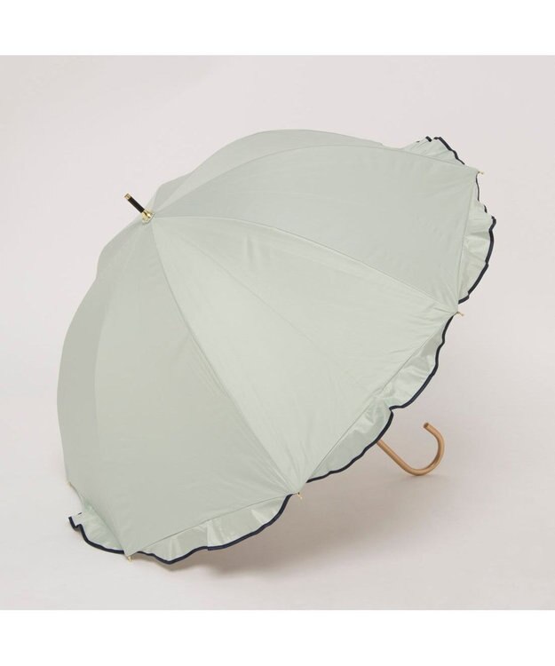 UNBILLION カシュネ cachenez / 【晴雨兼用】【日傘】 UV カット率99％以上 PUへプラムバルーンショートパラソル グリーン