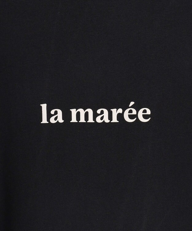 23区 【先行予約】la maree オーバーサイズ ロゴ Tシャツ ブラック系