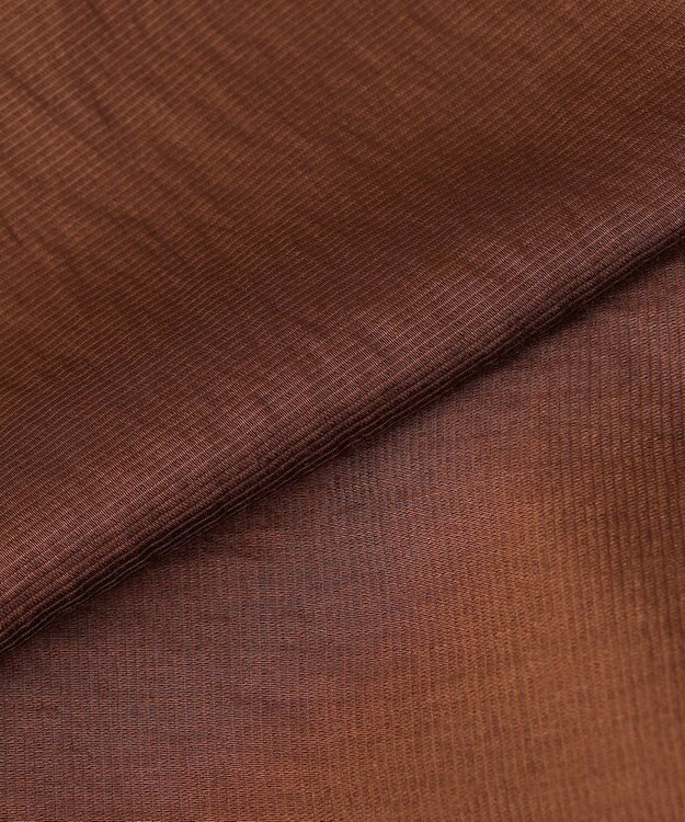 UNFILO MENS 【OCEANS web / YouTube 掲載】ライトウェイトシアー イージーテーパードパンツ ダークブラウン