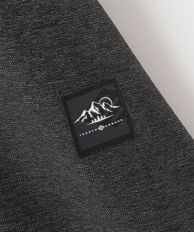 JOSEPH ABBOUD MOUNTAIN 【フードが外せる】メランジハイパワー2wayストレッチ ジャケット グレー系