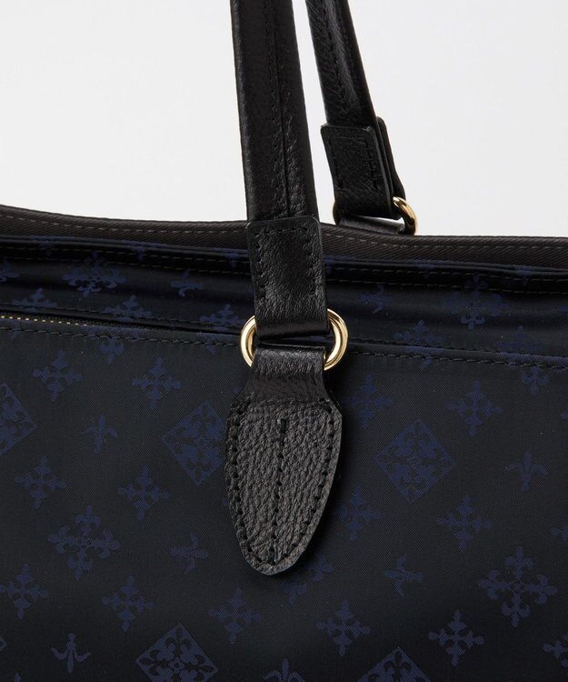 russet ＜15インチPC収納可能＞お仕事トートバッグ(CE-1517) Black/Navy