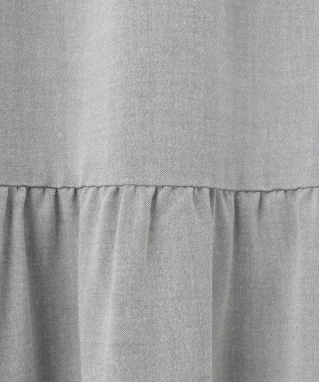 組曲 【WEB限定】ティアードワンピース ライトグレー系