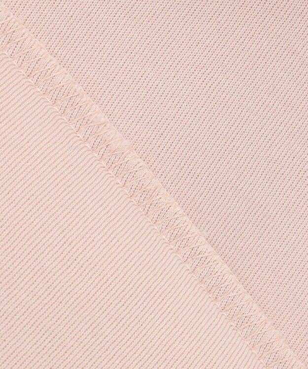 組曲 フード付きバックフリル パーカー ローズ系