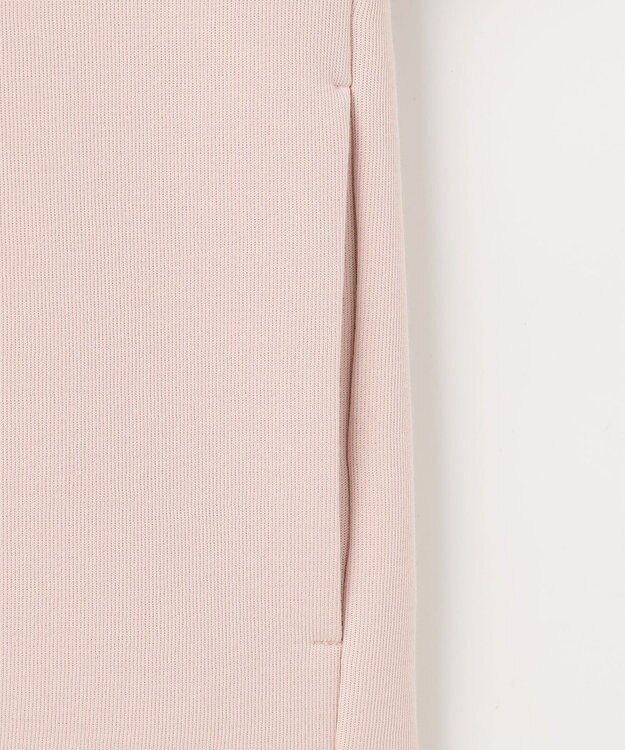 組曲 フード付きバックフリル パーカー ローズ系