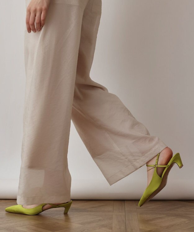 GRACE CONTINENTAL ブライトシアーパンツ キナリ