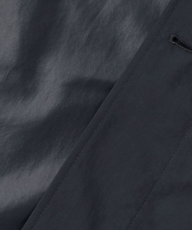 JOSEPH ABBOUD 【フード脱着仕様/JAPANファブリック/ECO撥水】ステンカラー コート ネイビー系