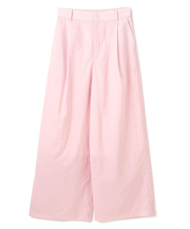 UNFILO L シアーワイドパンツ ピンク