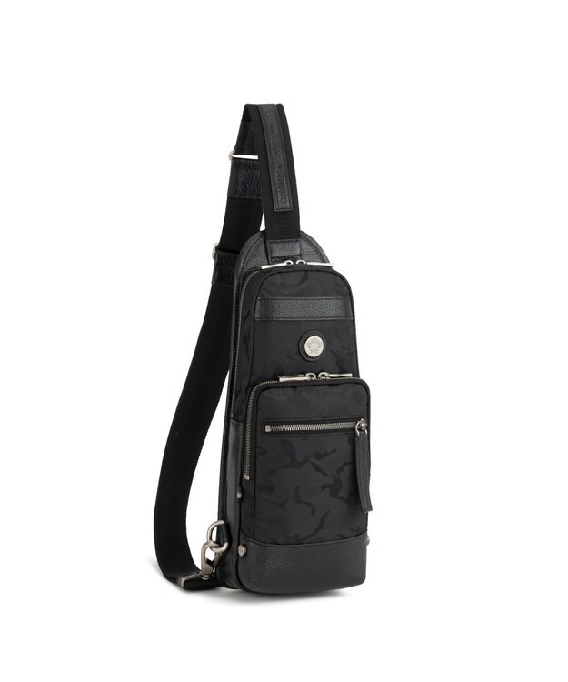 ACE BAGS & LUGGAGE Orobianco ソロペルテ 30th ボディバッグ  迷彩 93193 オロビアンコ ブラック