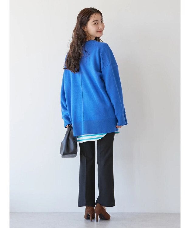 AMERICAN HOLIC Ｖネックニットカーディガン Blue