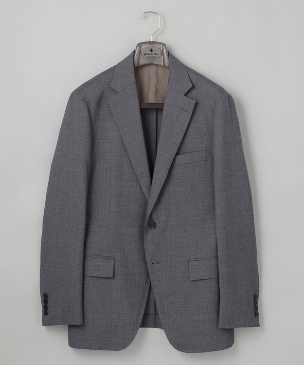GOTAIRIKU 新色追加/セットアップ対応【ウォッシャブル/シワになりにくい/ストレッチ】ウォッシャブル ウールジャケット(25年モデル) 25年新色/ライトグレー系