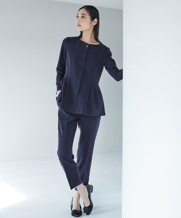 TOCCA 【消臭＆洗える】SUNNY ブラウス ネイビー系