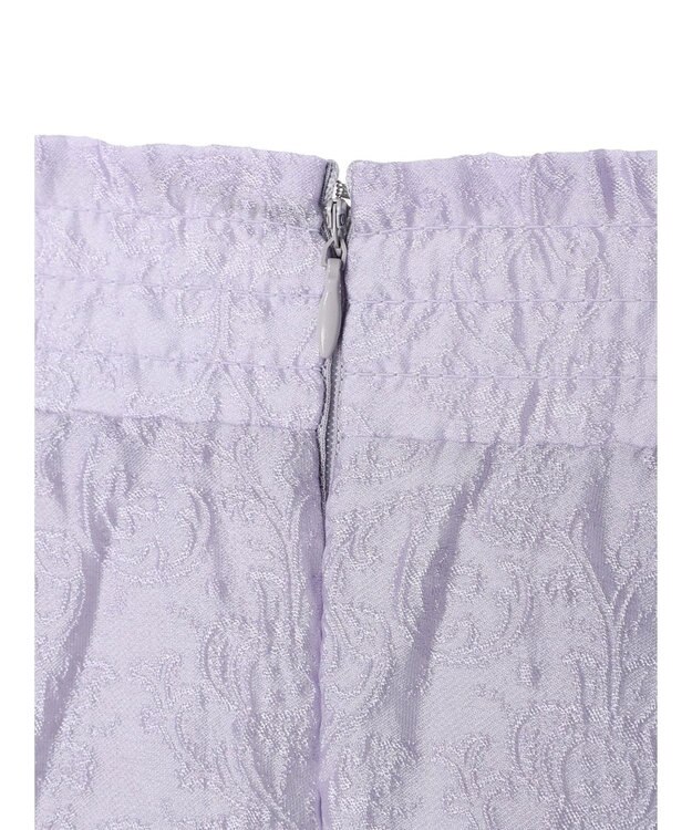 Green Parks ジャガードボリュームスカート Purple