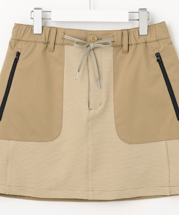 PW CIRCULUS 【WOMEN】DIMPLE スポーティスカート ゴルフウェア レディース ベージュ系