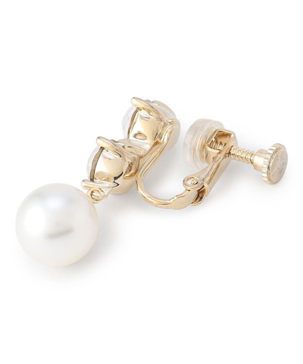 TOCCA TROIS BIJOUX＆PEARL EARRING イヤリング ゴールド系