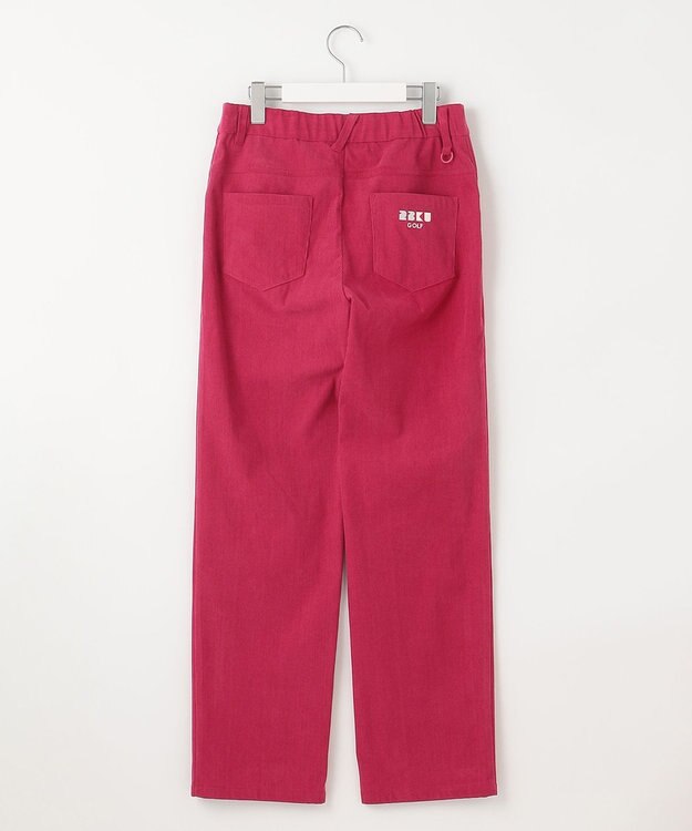 23区GOLF 【WOMEN】【ストレッチ】コーデュロイ カラーパンツ オールドローズ系