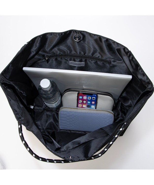 UNBILLION カシュカシュ cachecache / ウォッシャーナイロンパッカブルトート ブラック