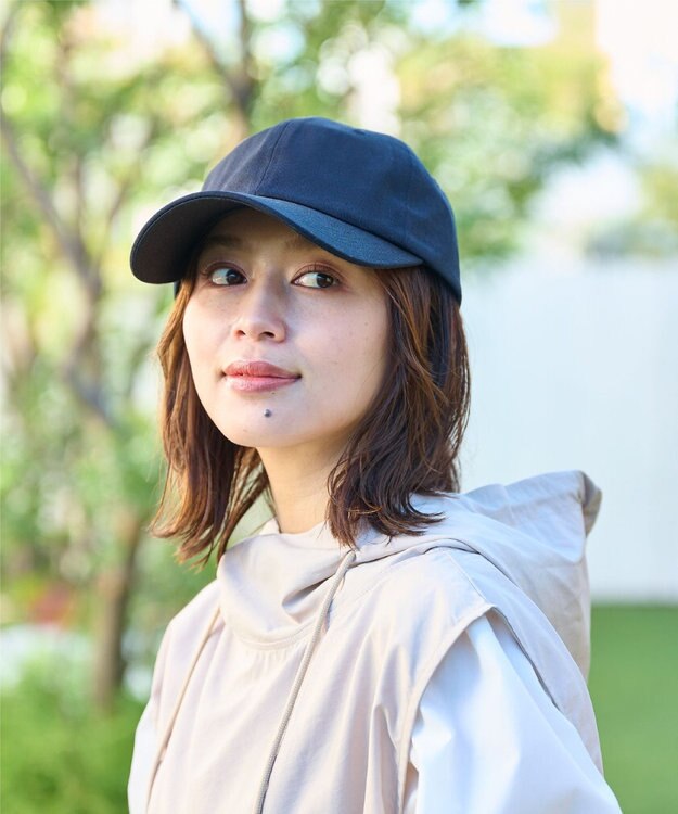 MOONBAT 【新色追加】深さ選べるUVツイルキャップ(深め) つば遮光／洗える／接触冷感／サイズ調整可能