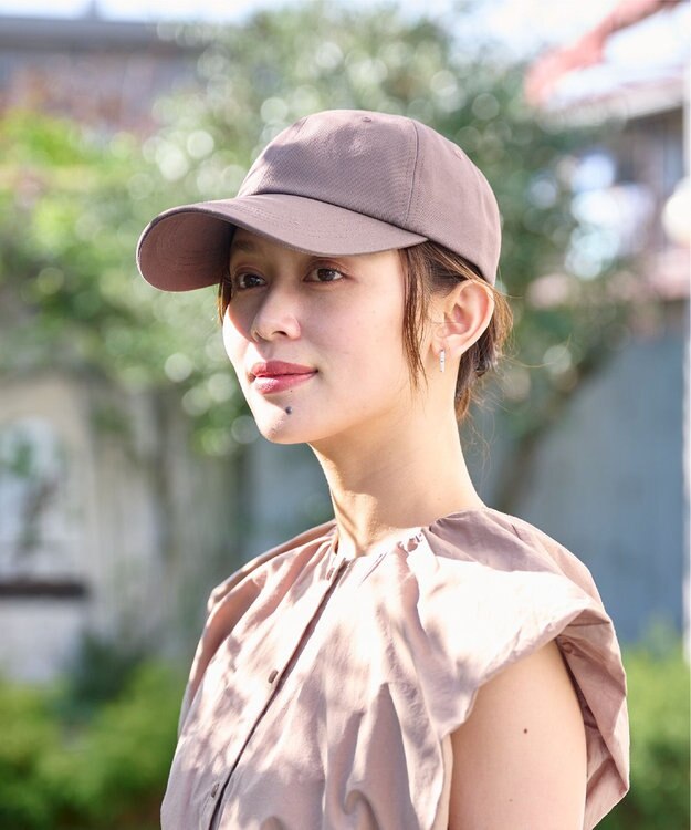 MOONBAT 【新色追加】深さ選べるUVツイルキャップ(深め) つば遮光／洗える／接触冷感／サイズ調整可能 チャコールグレー（深め）