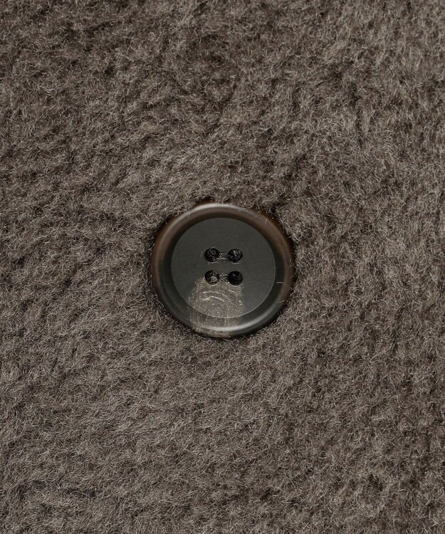 23区 S 【CanCam11月号掲載】ECOPELテディボア ダブルフロント アウター グレー系