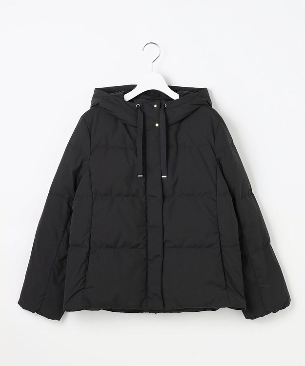 J.PRESS LADIES S 【洗える】タフタダウン ショート丈 コート ブラック系