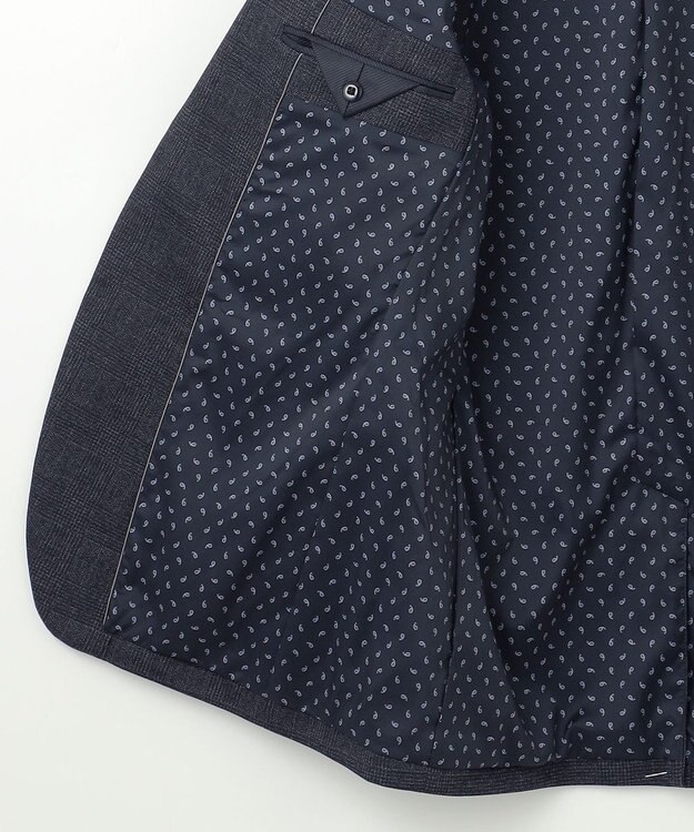 JOSEPH ABBOUD 【ストレッチ/多機能レジャージャケット】ツィーディージャージー ジャケット ネイビー系4