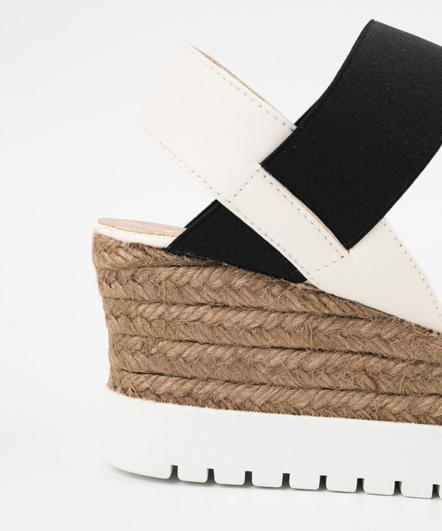 gaimo 【GAIMO/ガイモ】エラスティックダブルソールサンダル/ZARZA-RS ホワイト