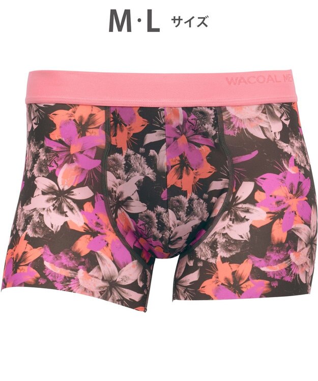 WACOAL MEN ボクサーパンツ　【気持ちいいパンツ】　動きにフィット　前閉じ　/ワコールメン　WT3419 オレンジ