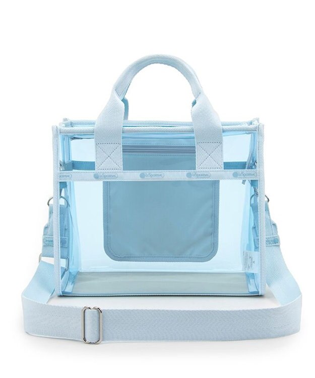 LeSportsac CLEAR MEDIUM TH TOTE/クリアスカイブルー クリアスカイブルー