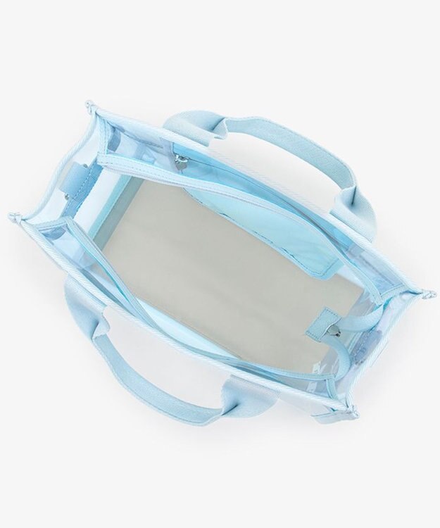 LeSportsac CLEAR MEDIUM TH TOTE/クリアスカイブルー クリアスカイブルー