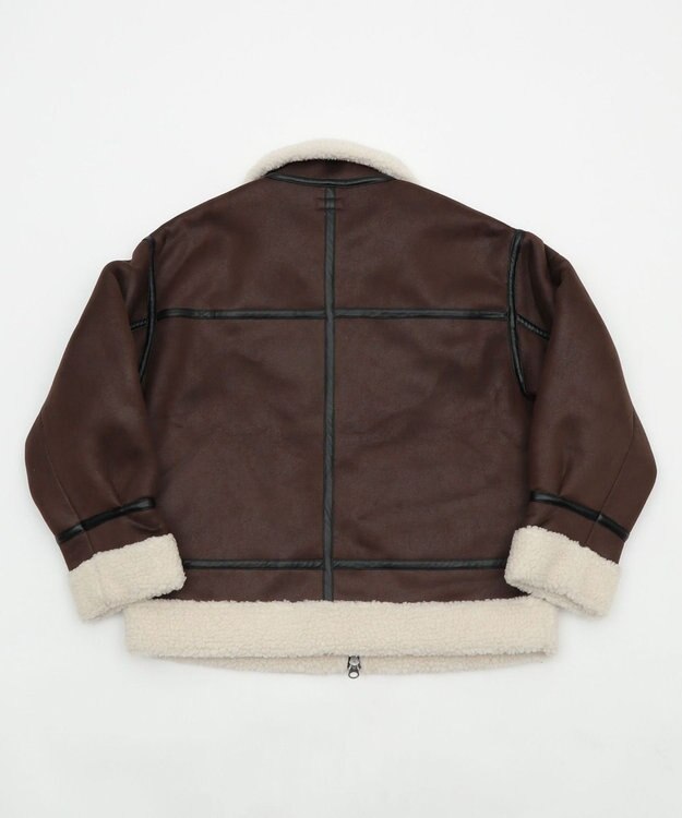 WEGO 【25年秋冬新作/ユニセックス着用ITEM/MLサイズ展開】B－3ジャケット ブラウン