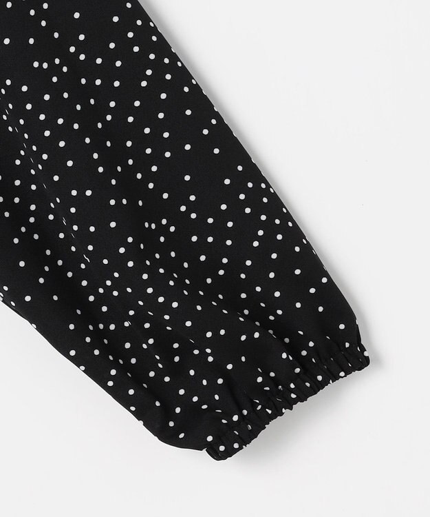 Feroux ウエストシャーリングラッフル ワンピース ブラック系1