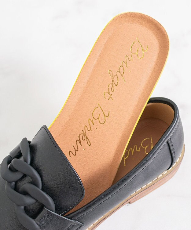Bridget Birkin 【Bridget Birkin】チャンキーチェーンローファー ブラック
