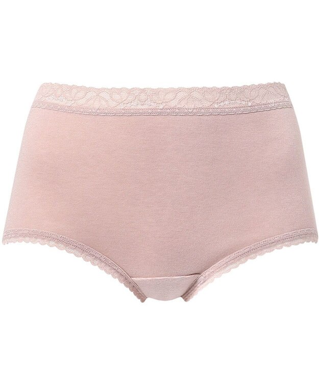 Wing あったかショーツ 綿混(身生地部) 裏起毛 厚手 やさしい肌あたり はきこみ丈ふかめ 秋 冬 EC4024 ウイング／ワコール シェルピンク