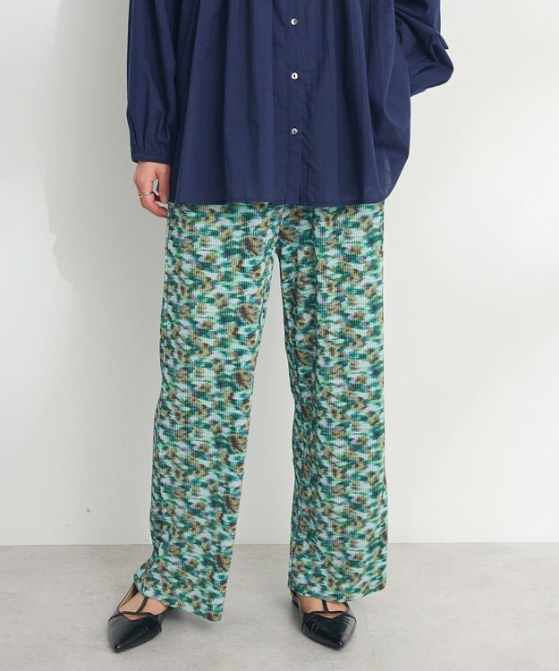 CRAFT STANDARD BOUTIQUE セルフカットイージープリーツパンツ A