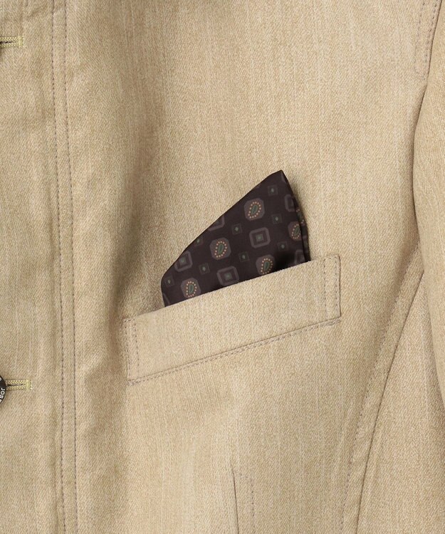 JOSEPH ABBOUD 【軽量/スウェードタッチ】ライトスウェードジャケット ベージュ系