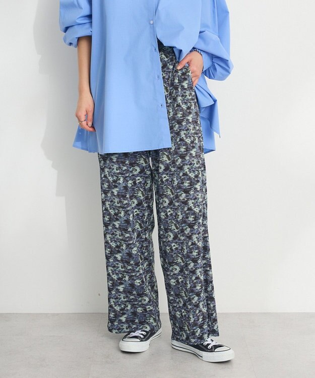 CRAFT STANDARD BOUTIQUE セルフカットイージープリーツパンツ B