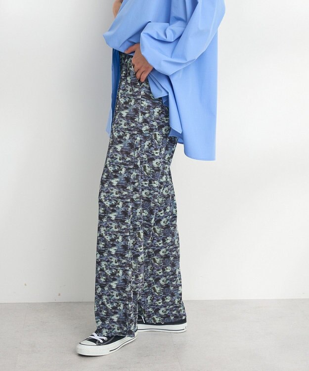 CRAFT STANDARD BOUTIQUE セルフカットイージープリーツパンツ B