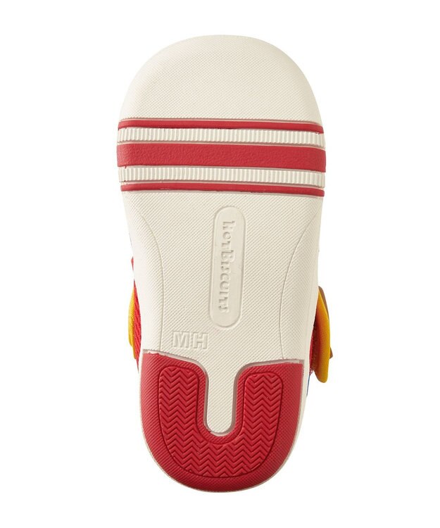 MIKI HOUSE HOT BISCUITS 【13-14.5cm】ダブルラッセル サマーセカンドベビーシューズ マルチカラー