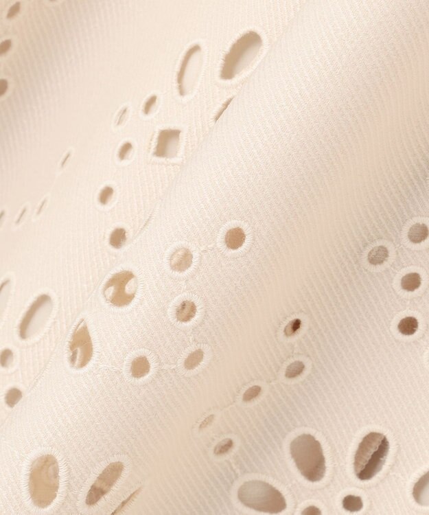 組曲 L ウォームレース スカート ベージュ系