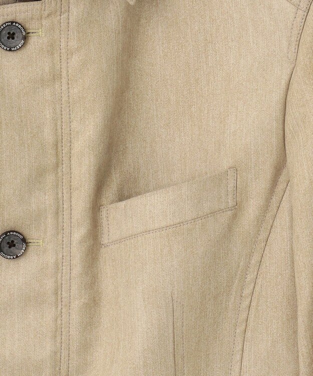 JOSEPH ABBOUD 【軽量/スウェードタッチ】ライトスウェードジャケット ベージュ系