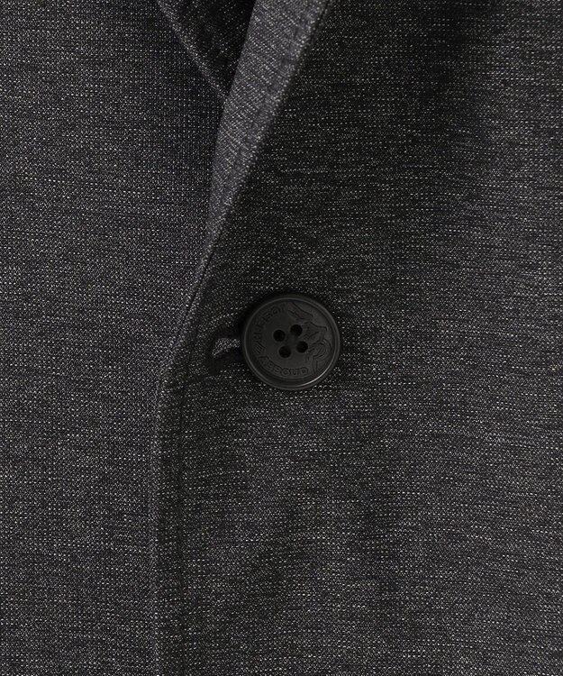 JOSEPH ABBOUD MOUNTAIN 【フードが外せる】メランジハイパワー2wayストレッチ ジャケット グレー系