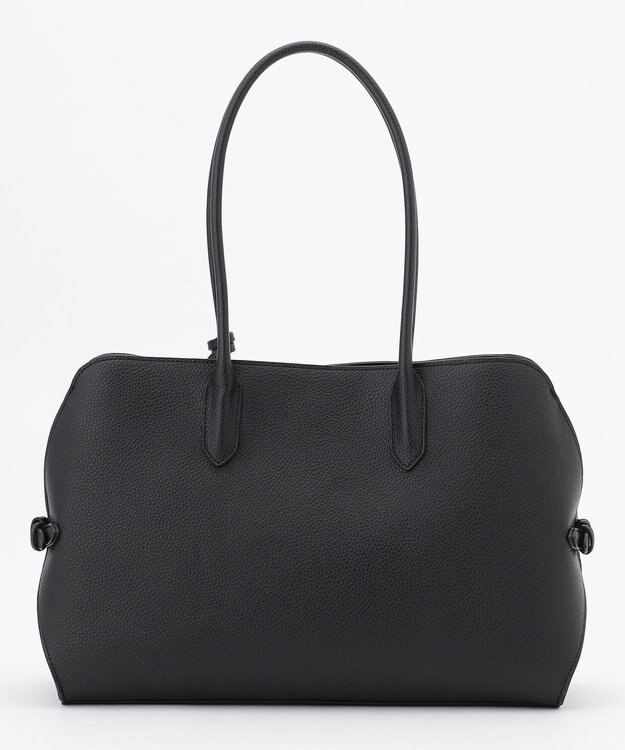 ICB 【先行予約・A4サイズ収納可】ラウンドボストントート ブラック