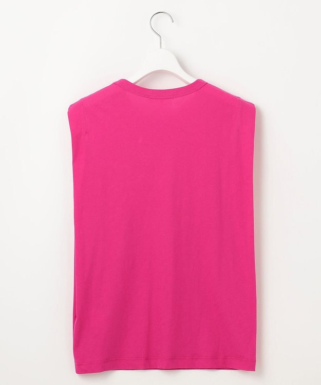 23区 S 【SLOW/一部店舗限定】シアーツイストシングルジャージー ノースリーブ カットソー ローズ系