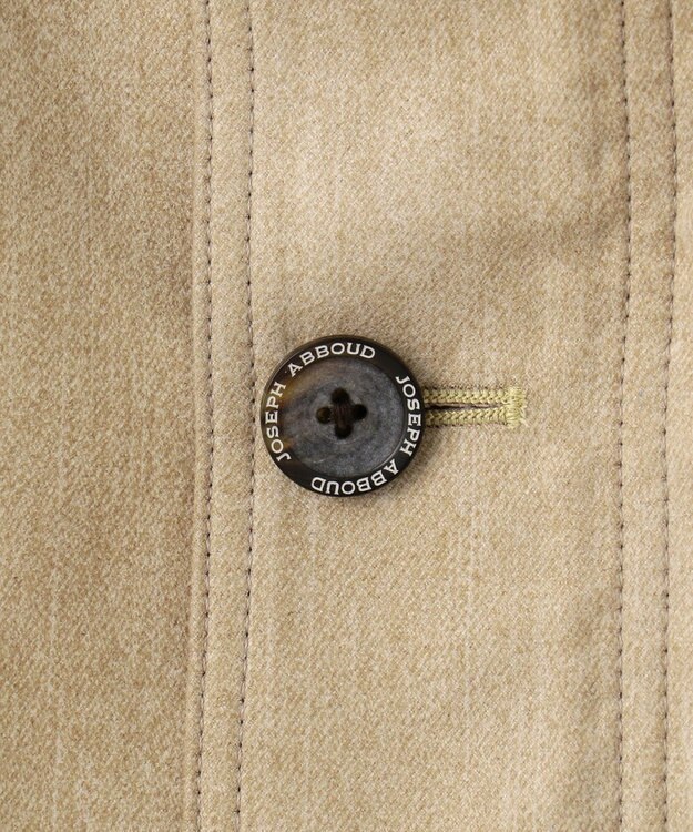 JOSEPH ABBOUD 【軽量/スウェードタッチ】ライトスウェードジャケット ベージュ系