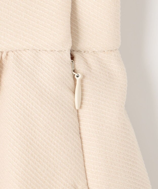 組曲 L ウォームレース スカート ベージュ系