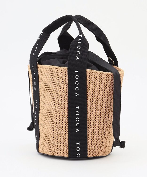TOCCA 【WEB＆一部店舗限定】DANCING TOCCA SUMMER TOTE かごバッグ ブラック系