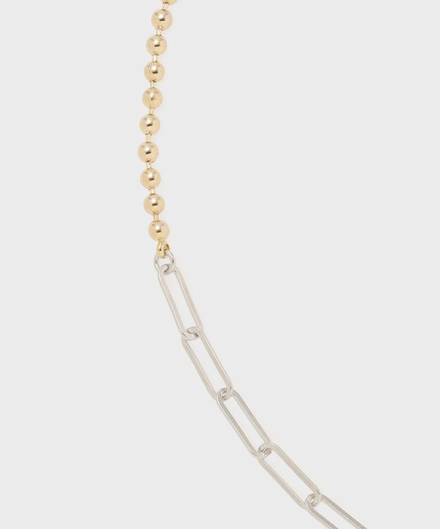 GRACE CONTINENTAL バイカラーロングネックレス マルチ