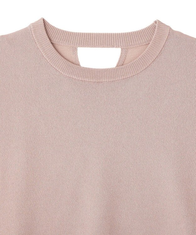 AMERICAN HOLIC 【WEB限定】接触冷感ラメフレンチスリーブニットプルオーバー Pink