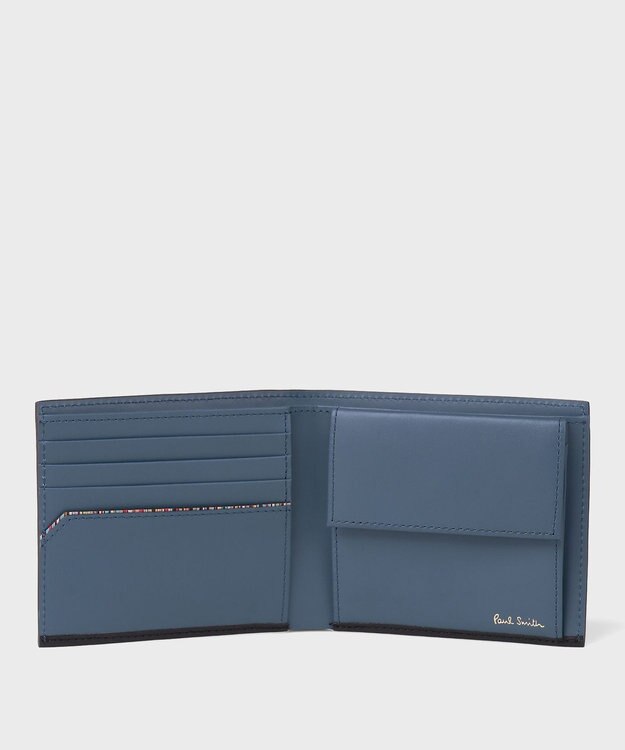 Paul Smith クロップドロゴ 2つ折り財布 ブラック