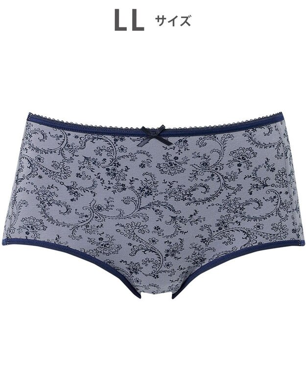 WACOAL ショーツ 【すそピタ】 裾がズレ上がりにくい 綿混(本体) レディース PPD245 /ワコール チャコールグレー